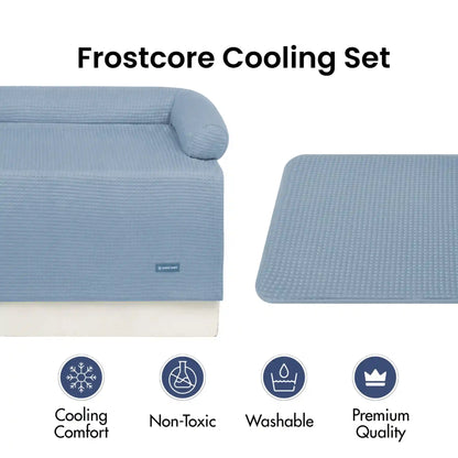 Frostcore™ Cooling Couch Cover Dog Bed and Cooling Mat Sets