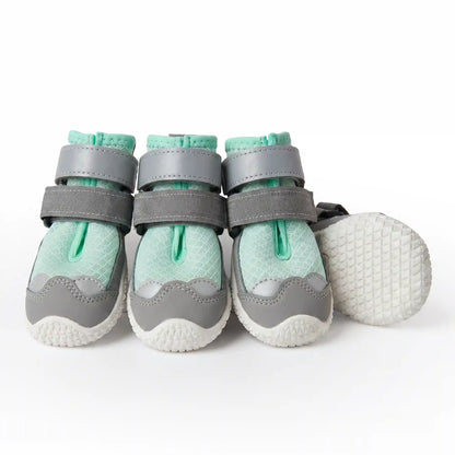 Hot Pavement Pawtector Dog Shoes - Teal