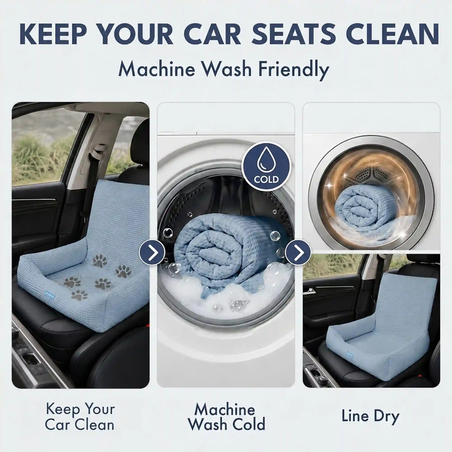 Frostcore™ Dog Cooling Car Seat Beds