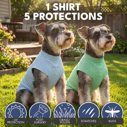 Sunblock Dog T-Shirt 2-pack