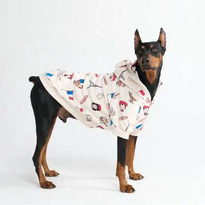 Around the World Dog Hoodies