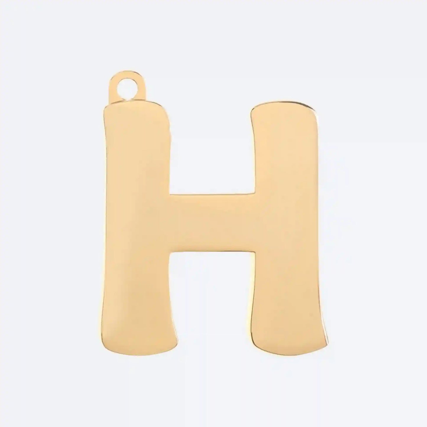 Initial Letter Jewelry Tag - H