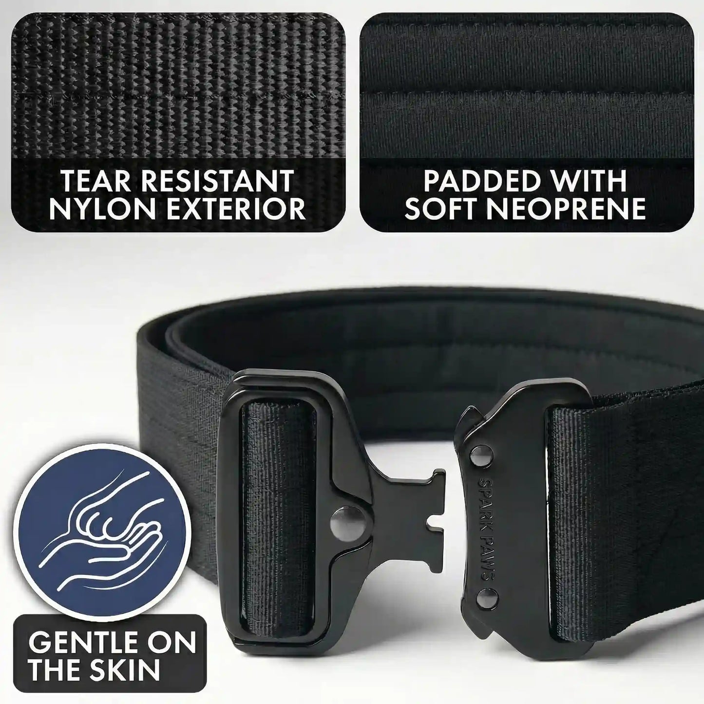 Comfort Control Collar and Multipurpose Leash Set - Black