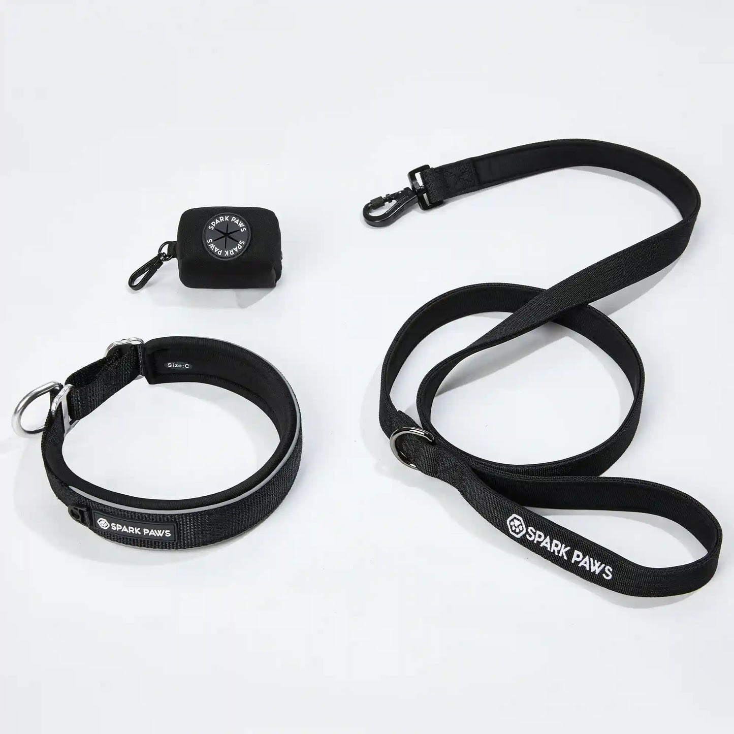 Martingale Collar Set - Black