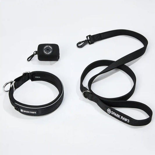 Martingale Collar Set - Black