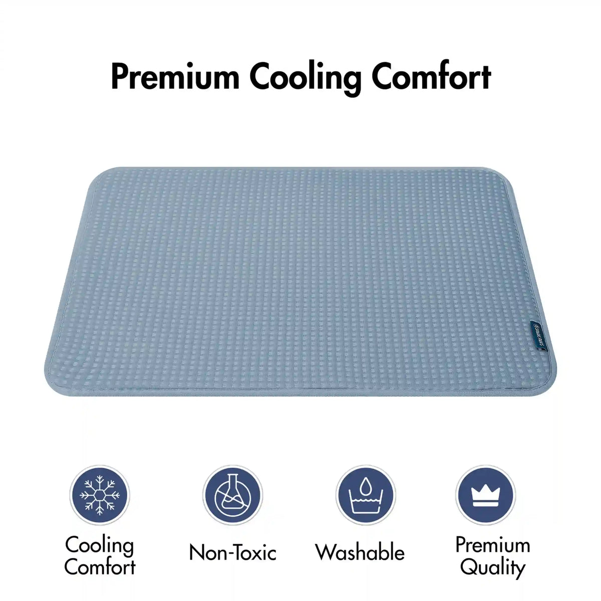 Frostcore™ Cooling Mat - Waffle Ash Blue