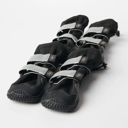 Dog Rainboots, Waterproof Dog Shoes - Black
