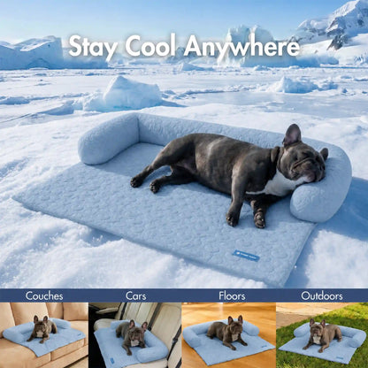 Frostcore™ Cooling Couch Cover Dog Bed