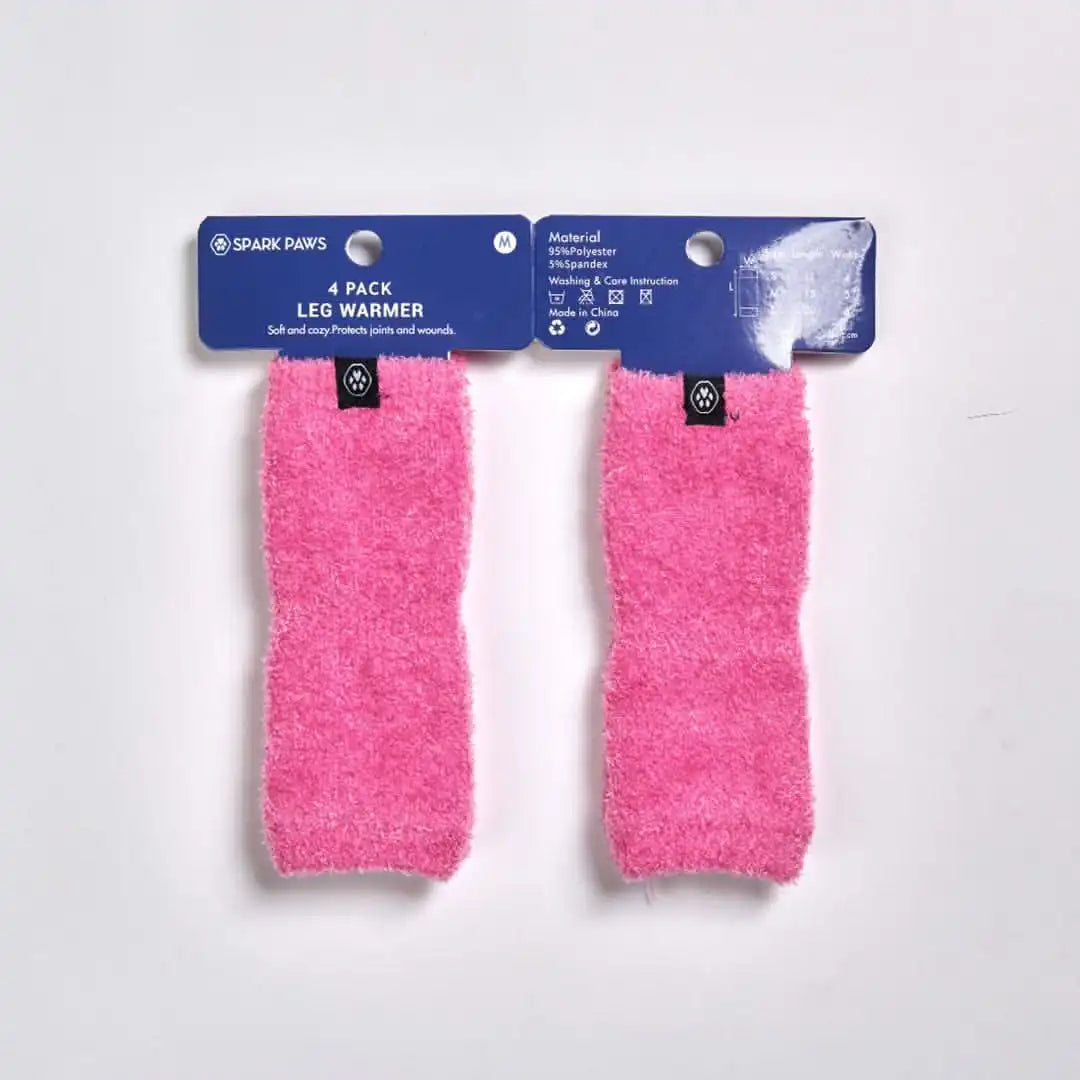 Stretchy Fleece Dog Leg Warmer Sleeves