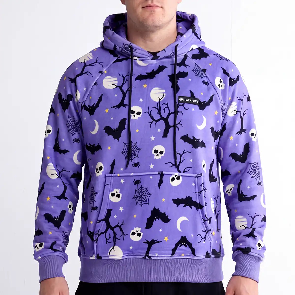 Halloween Human Hoodie - Purple