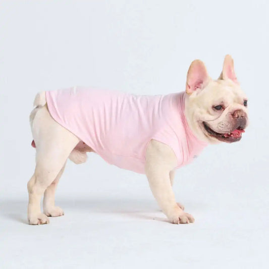 Sunblock Dog T-Shirt - Light Pink