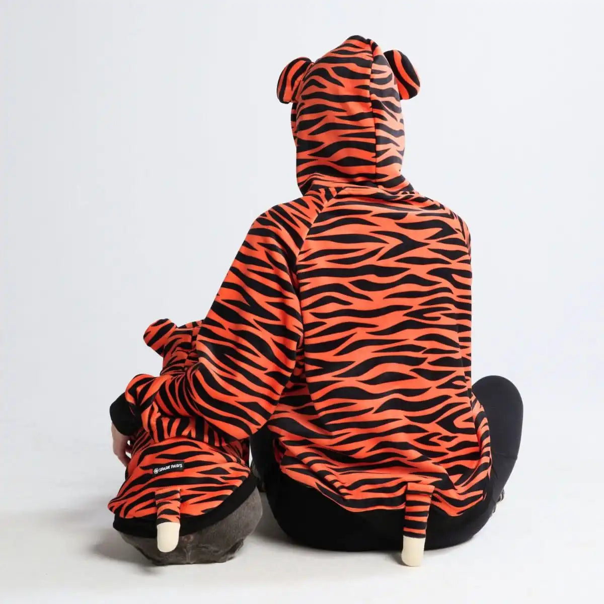 Halloween Human Hoodie - Tiger (2)