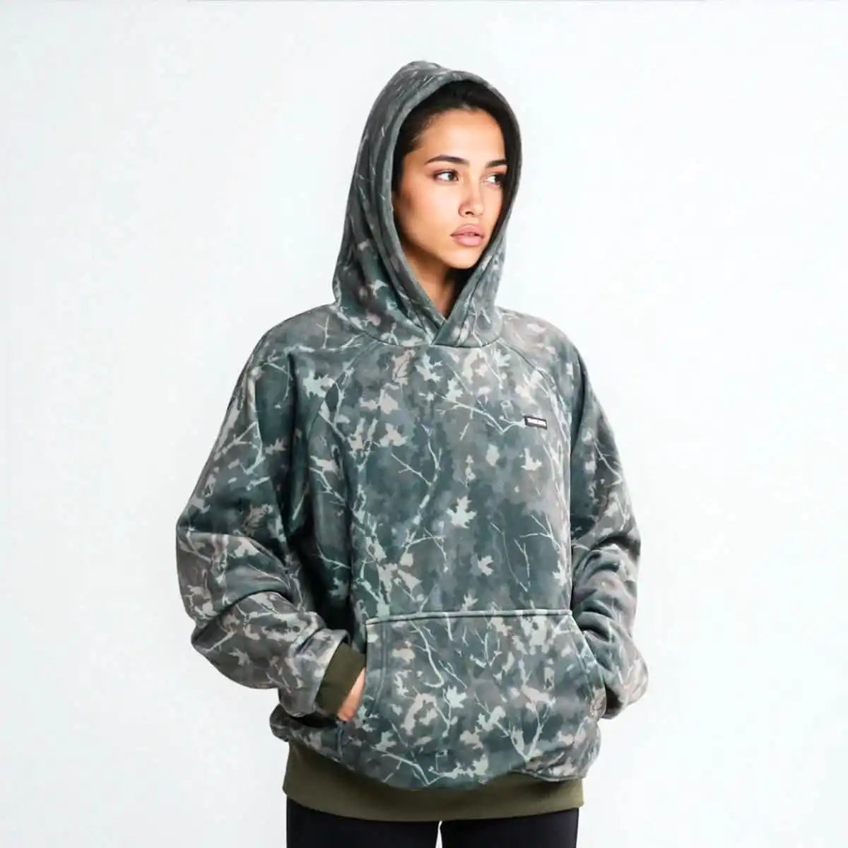 Camo Human Hoodies