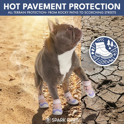 Hot Pavement Pawtector Dog Shoes