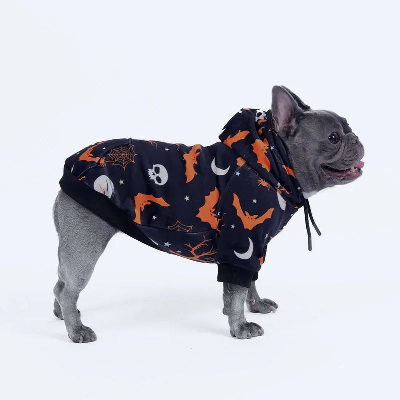 Halloween Dog Hoodie - Black (2)