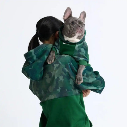 Camo Dog Hoodies