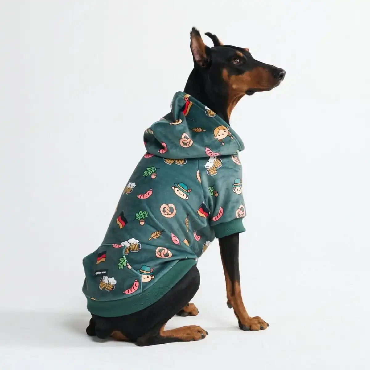 Around the World Dog Hoodies