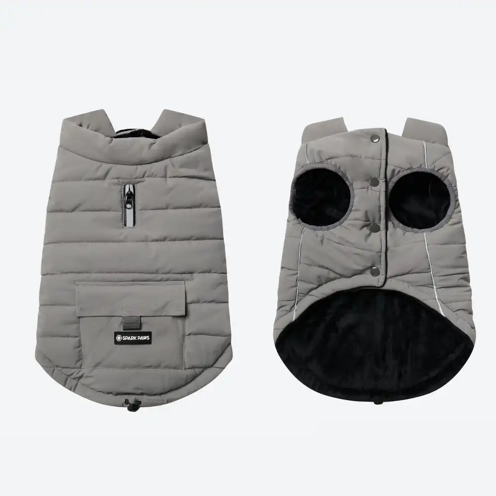 WarmShield Water-Resistant Jacket - Grey