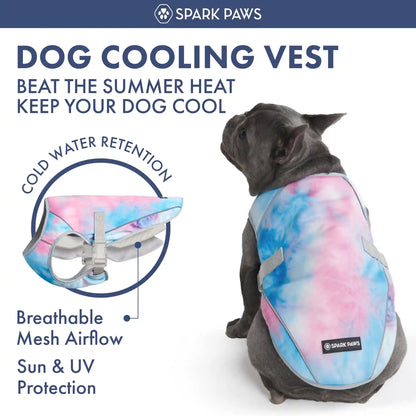 Dog Cooling Vest (2-pack) - Ice Blue & Snow Cone