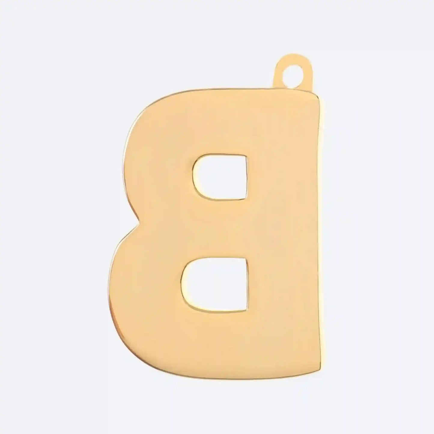 Initial Letter Jewelry Tag - B