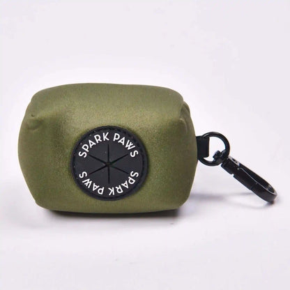Leash and Poop Bag Holder Set