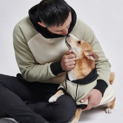 Color Block Dog Hoodies