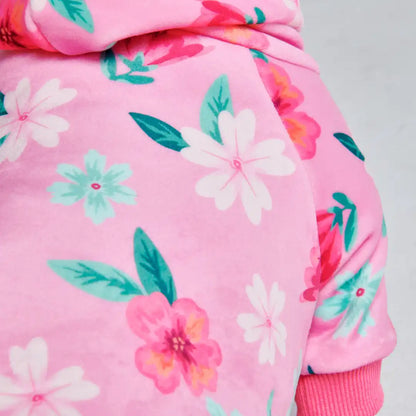Blossom Human Hoodie - Pink
