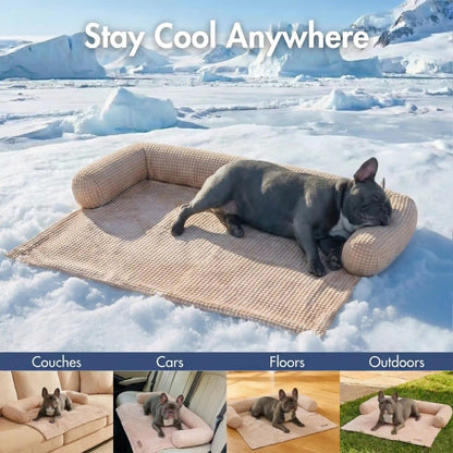 Frostcore™ Cooling Couch Cover Dog Bed