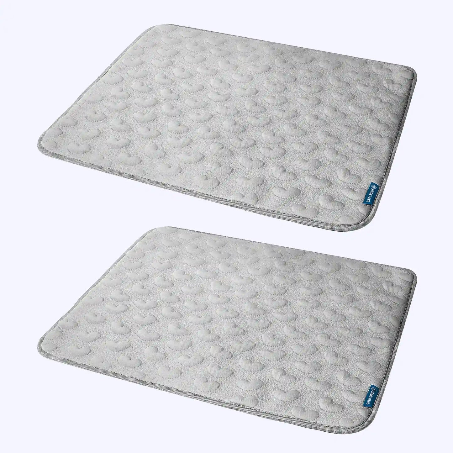 Frostcore™ Cooling Mat (2-pack) - Hearts Grey