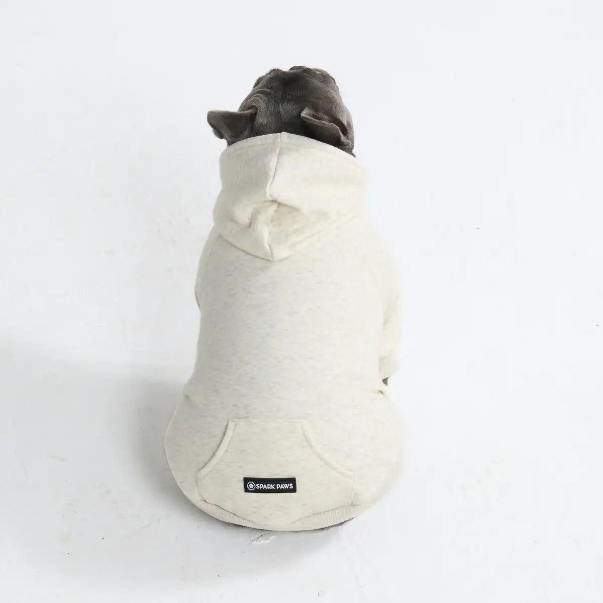 Essential Dog Hoodie - Oatmeal Heather