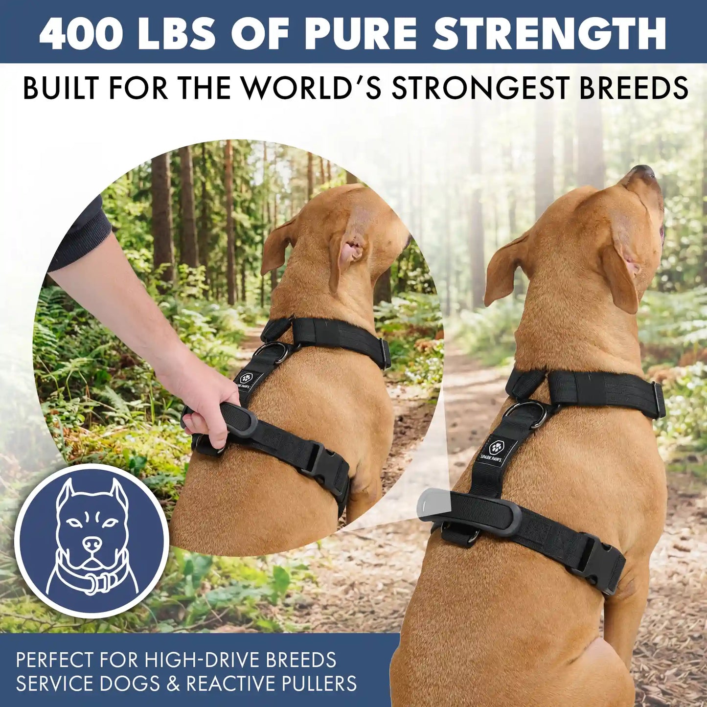 Comfort Control No-Pull Dog Harnesses