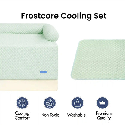 Frostcore™ Cooling Couch Cover Dog Bed and Cooling Mat Sets