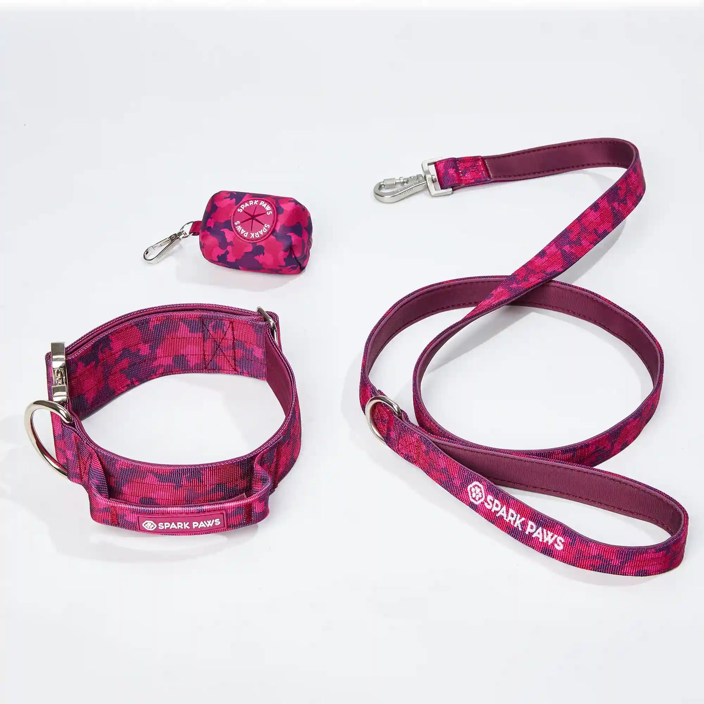 Comfort Control Collar Set - Fuchsia Camo