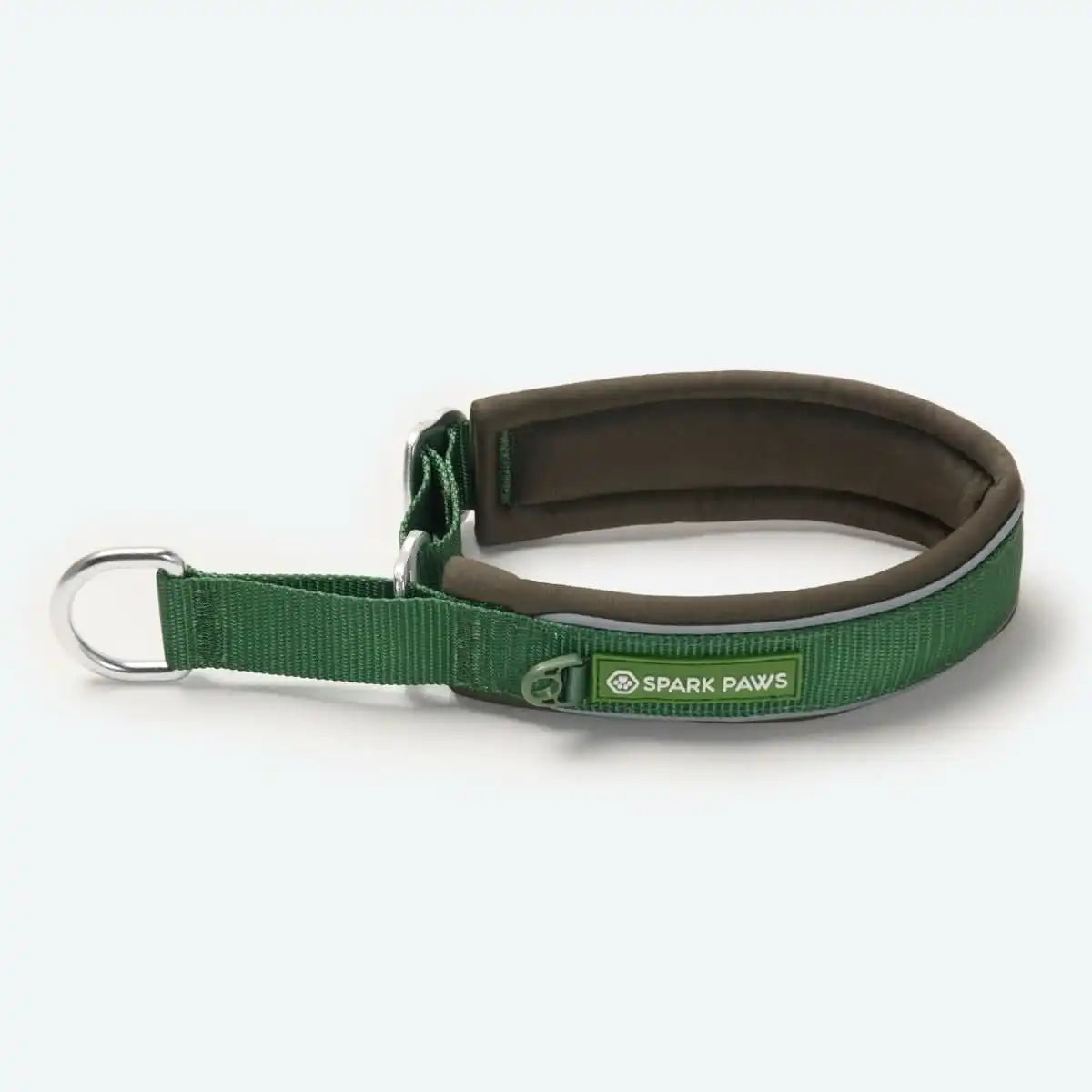 Cushioned Martingale Collar - Army Green