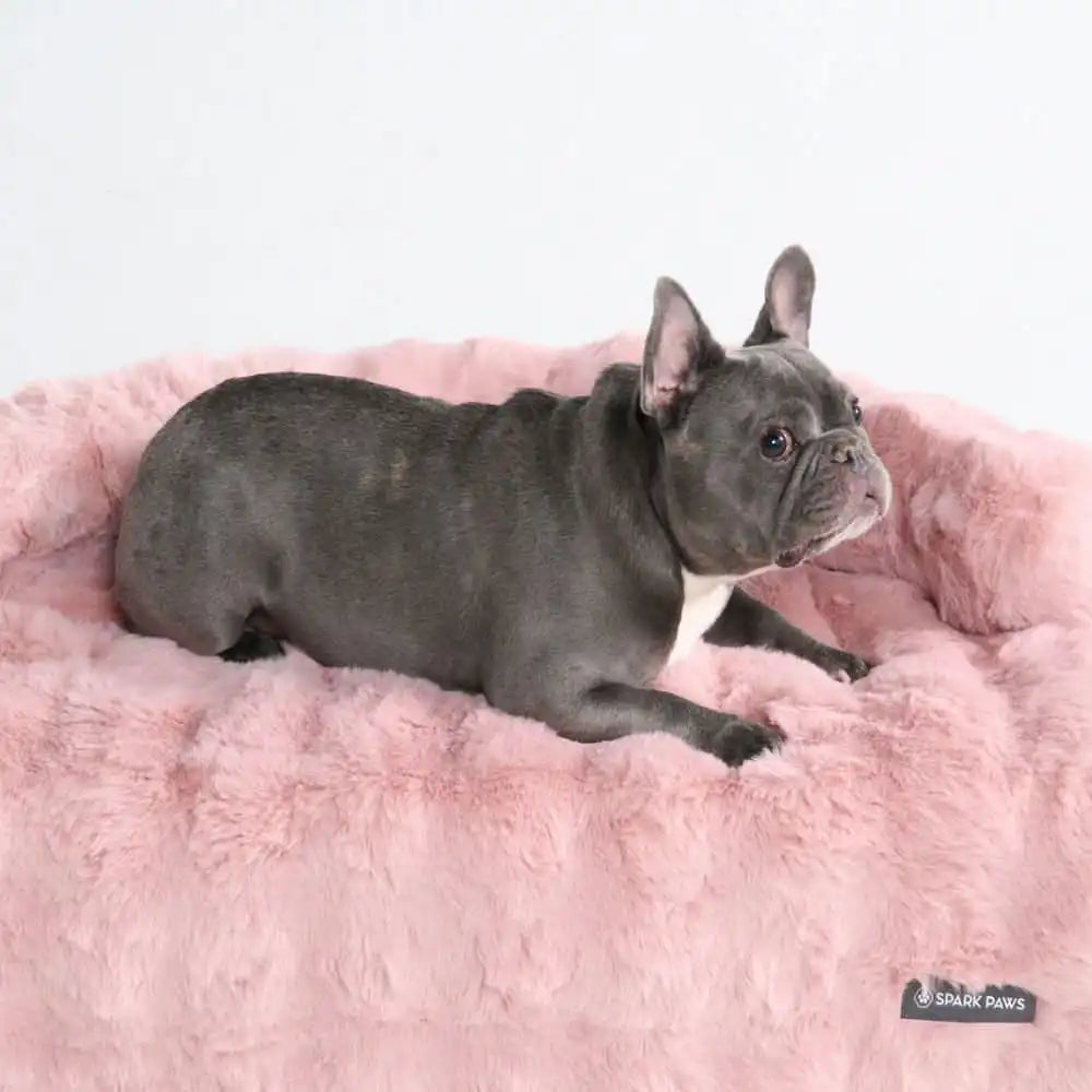 Calming Fluffy Couch Cover Dog Beds