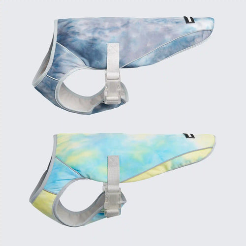 Dog Cooling Vest (2-pack) - Ice Blue & Tropical Storm