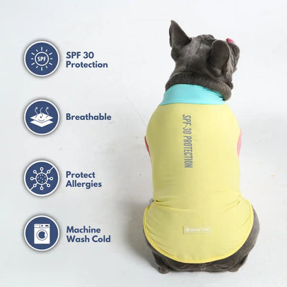 Sunblock Dog T-Shirt - Yuzu