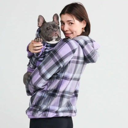 Plaid Human Hoodies