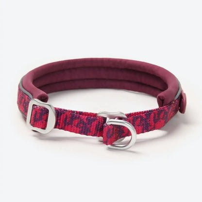 Cushioned Martingale Collar - Fuchsia Camo