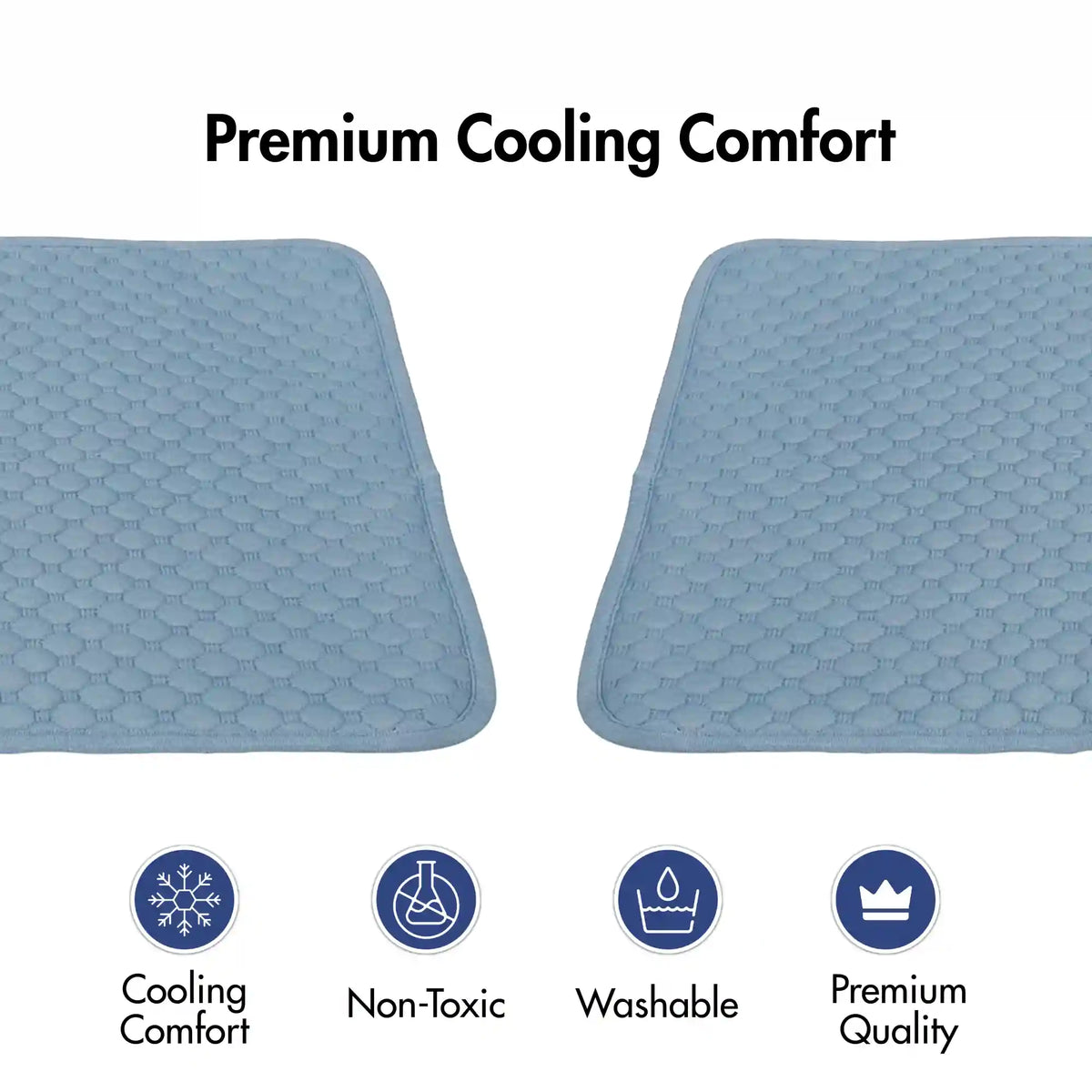 Frostcore™ Cooling Mat (2-pack) - Ash Blue