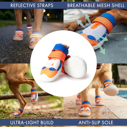 Hot Pavement Pawtector Dog Shoes