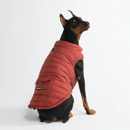 WarmShield Water-Resistant Jacket - Crimson