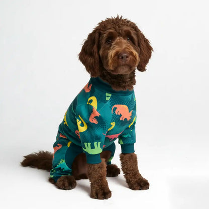 Dog Pajama - Dinosaurs