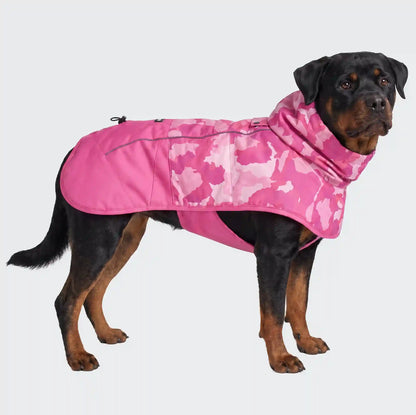 Breatheshield™ Dog Raincoat - Camo Pink