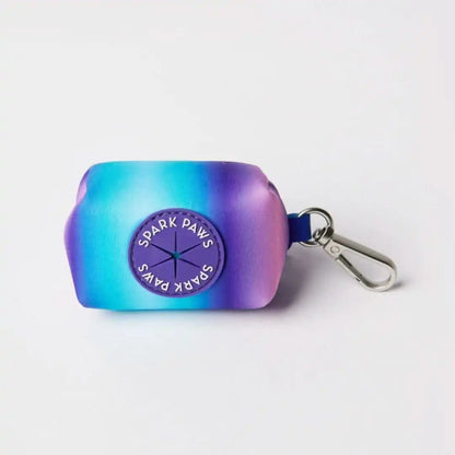 Leash and Poop Bag Holder Set - 90s Retro