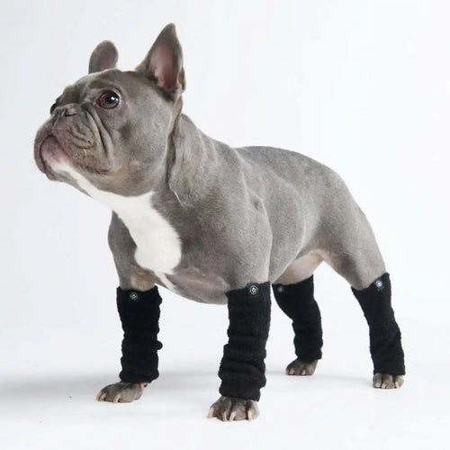 Stretchy Fleece Dog Leg Warmer Sleeves