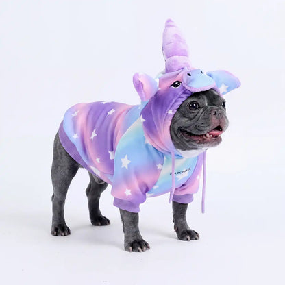 Halloween Dog Hoodie - Unicorn (2)