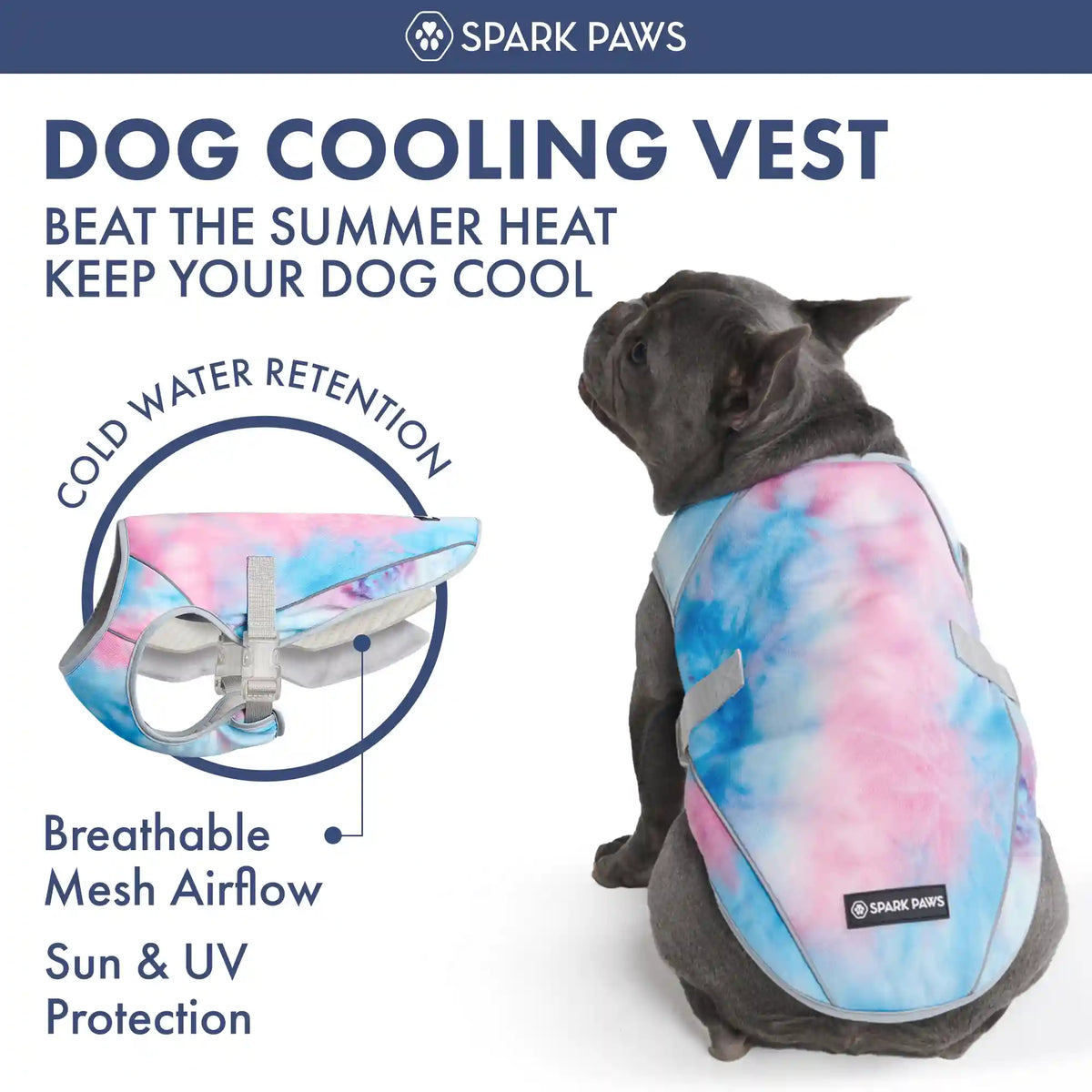 Dog Cooling Vest - Snow Cone (2)