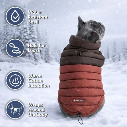 PuffShield Winter Jacket - Brown