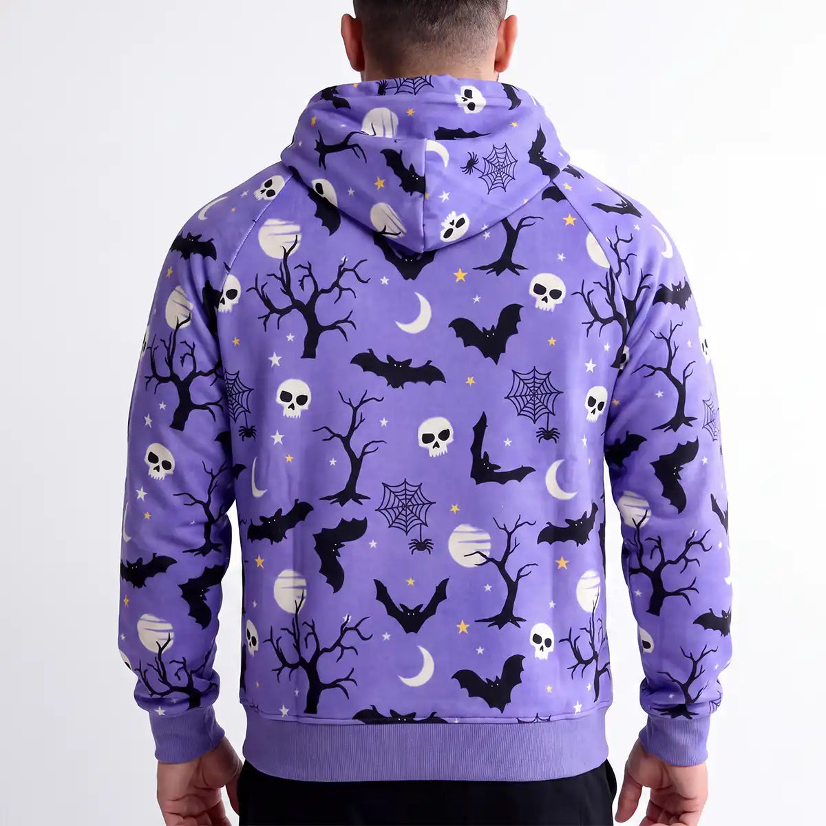 Halloween Human Hoodie - Purple